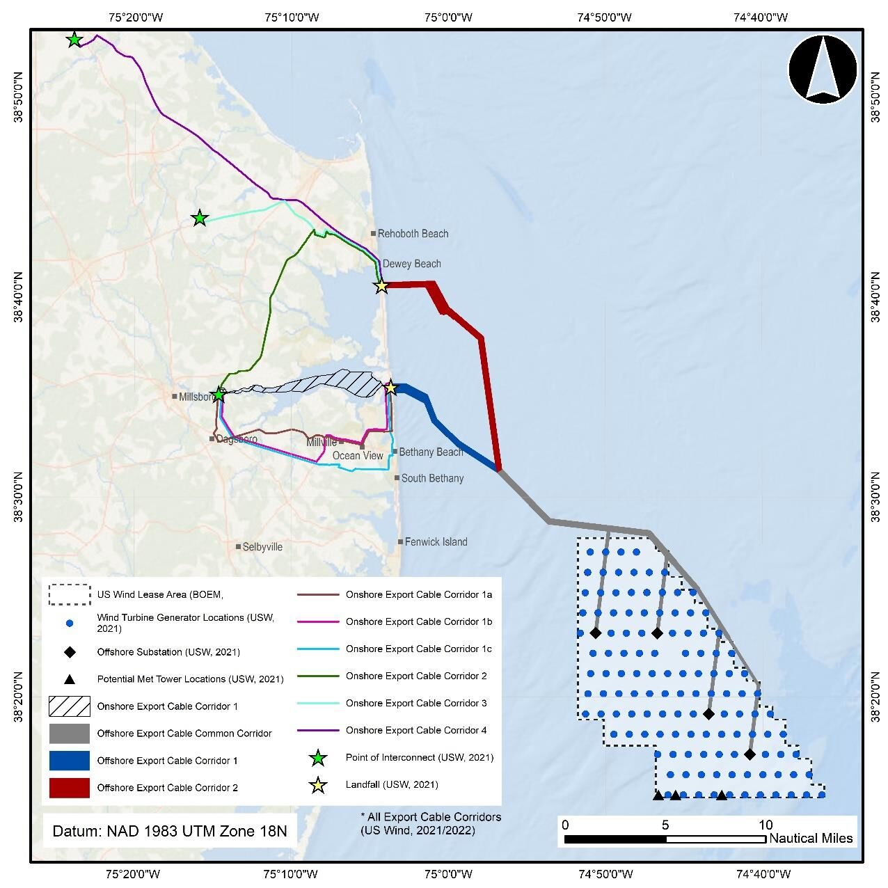 US Wind requests marine mammal take authorization for offshore wind construction